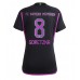 Bayern Munich Leon Goretzka #8 Voetbalkleding Uitshirt Dames 2023-24 Korte Mouwen